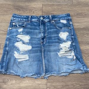 American Eagle jean skirt